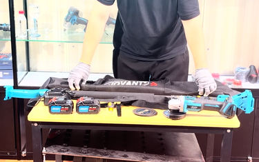 Battery DIY Tool: Cordless Pole Angle Grinder Unboxing & Full Review