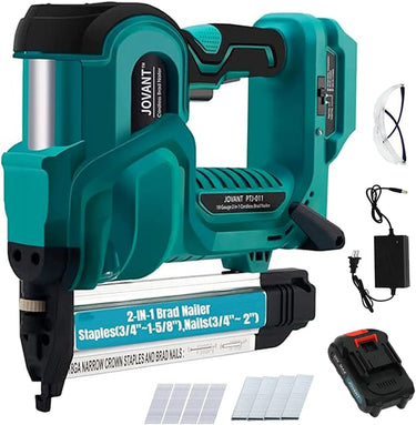 JOVANT 18ga Cordless Nail Gun Product Details Display