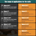 JOVANT 18ga Cordless Nail Gun Product Details Display