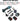 Handheld cordless angle grinder, ideal for woodworking, maintenance and renovation. Features replaceable grinding wheels to handle a wide range of applications.