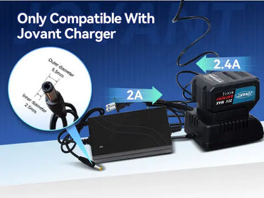 20V 4.0Ah Lithium Ion Battery, Replacement Battery with Cell Balancing Function Compatible Chainsaws, Drills, Nail Guns and Pruning Shears