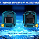 20V 6.0Ah BATTERY for JOVANT drills,chainsaws,angle grinders,nail guns,and pruning shears,with cell balancing function,higher battery efficiency and longer service life.