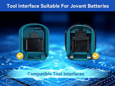 20V 6.0Ah BATTERY for JOVANT drills,chainsaws,angle grinders,nail guns,and pruning shears,with cell balancing function,higher battery efficiency and longer service life.