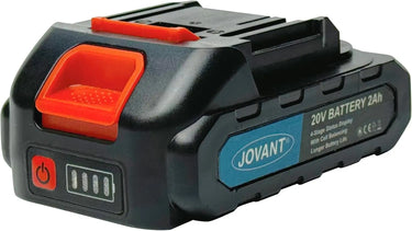 High Performance Battery Type:20V 2000mAh 2.0Ah battery,compatible with jovant 6 inch chainsaw and electric pruning shears.