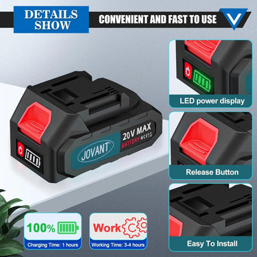 his is a separate battery pack with no charger. As a replacement battery, you can continue to use the existing charger. Or check the "buy with it" section down below.