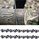 The chain is durable,easy to maintain,stable performance,suitable for logging,pruning branches,yard miscellaneous branches,garden
