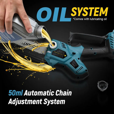 Chain realizes low rebound and low vibration under the premise of guaranteeing the quality,which improves the safety of use when you tree trimimg and wood and branches cutting.