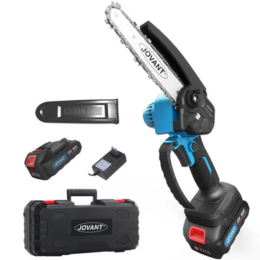 6inch Mini cordless chainsaw is lightweight and ergonomically designed for single-handed operation without fatigue