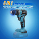 6 in 1 JOVANT Cordless Drill,3/8 Inch Keyless Chuck Power Drill/Driver Kit, No Battery, Only Drill