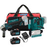 JOVANT 20V Max 2-in-1 power tool combo kit, cordless angle grinder + brad nailer, 2 batteries, charger and heavy-duty storage tool bag
