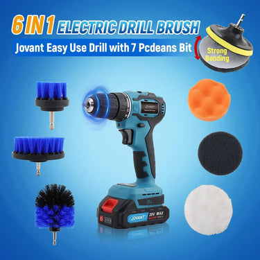 6 in 1 Cordless Telescoping Cleaning Tools&Power Drill, meet your needs