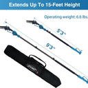 Pole saw can help you cut almost all plants in gardens, courtyards, parks, farms, and greenhouses.