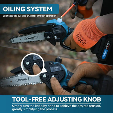 2-in-1 Pole Saw for Tree Trimming