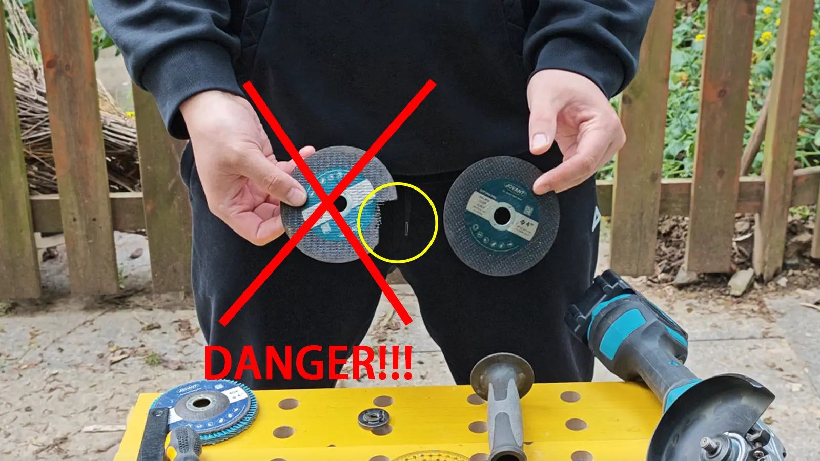 Installation & Operation Demonstration of Angle Grinder