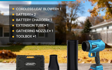 Cordless Leaf Blower: Lightweight, Easy-to-Operate, Solution for Portability and Storage