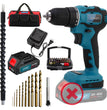 JOVANT Cordless Drill Driver, 21+1 Torque, Makita 18V Battery Compatible