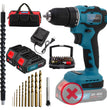 JOVANT Cordless Drill Driver, 21+1 Torque, Makita 18V Battery Compatible