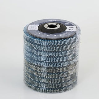 Angle Grinder Flap Disc Set, 5/8 Inch Arbor, 4 1/2 Inch High Density Abrasives, Type 29 Flap Discs for Sanding/Finishing/Grinding, 40 Grit, 10pcs