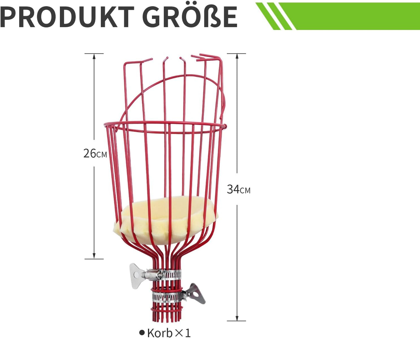 Compatible Fruit Picker Basket for JOVANT HTJ-006