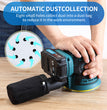 5" Brushless Orbital Sander with Dust Collector, Variable Speed