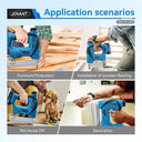 JOVANT 18ga Cordless Nail Gun Product Details Display