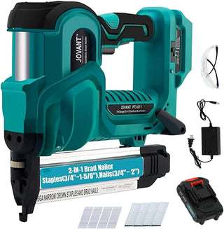 JOVANT 18ga Cordless Nail Gun Product Details Display