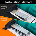 JOVANT 18ga Cordless Nail Gun Product Details Display