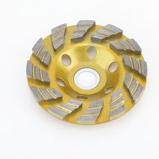 JOVANT 4" Diamant-Schleifscheibe, 5/8" Aufnahme