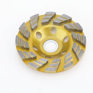 JOVANT 4" Diamond Grinding Wheel, 5/8" Arbor