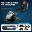 JOVANT 5" Cordless Grinder, Makita 18V Compatible (No Battery)