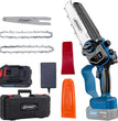 JOVANT Upgrade Cordless Chainsaw Kit with 1pcs 2A Batteries