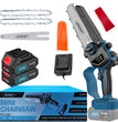 JOVANT Cordless Chainsaw Kit with 2pcs 4A Batteries