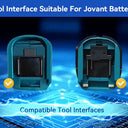 JOVANT 20V 4.0Ah Lithium Ion Battery , Replacement Battery with Cell Balancing Function Compatible with JOVANT Chainsaws, Drills, Nail Guns and Pruning Shears
