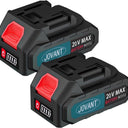 JOVANT - 4.0A Lithium Battery 2pcs (Compatible with JOVANT Cordless Tools)