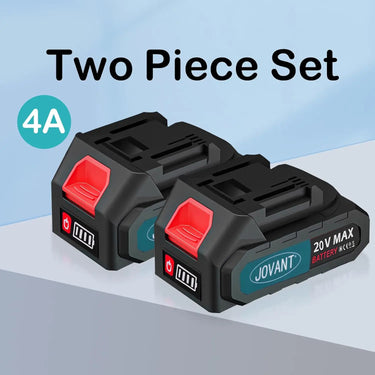 Battery Type: 20V 4.0Ah Battery Capacity 4000mAh/4.0Ah, compatible with JOVANT nail gun, compatible with JOVANT chainsaw, electric pruning shears, nail guns and etc..