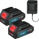 20V 4.0Ah Battery,4.0A Lithium Battery Cordless Tools Compatible with Electric Pruning Shear,Rechargeable Li-ion Batteries for Pruning Shears&Nail Gun with Charger