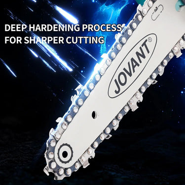JOVANT 6-inch chains replacements are universal used in most 6-inch mini chainsaw, which intended for cutting wood, tree pruning, etc