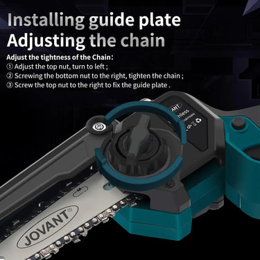 Designed for safety, performance and quality, the chain saw chain is suitable for most 6 inch mini chainsaws on the market
