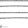 12 Inch Replacement Chainsaw Chain,62 Drive Links,Universal for JOVANT 12 Inch Chainsaw Tool,2 Piece Chain for Cordless Chainsaw,12 inch Chainsaw Chain
