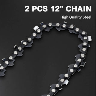 This chain is durable,easy to maintain,stable performance,suitable for logging,pruning branches,yard miscellaneous branches,garden and so on