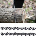12 Inch Chainsaw with Replacement Chain Bar,12 Inch Replacement Chain for Portable Chainsaw