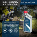 chain oil can also be used for lubricating chains on motorcycles, bicycles, and various agricultural and industrial equipment. Whether you're cutting wood, riding a bike, or working on a farm, our oil keeps your tools running smoothly.