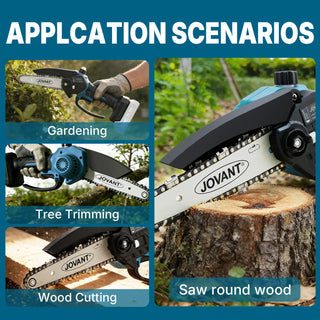 This Pruning saw's compact design easily accesses tight spaces
