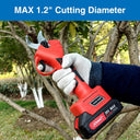 Electric pruning shears use upgraded SK5 high-carbon steel blade