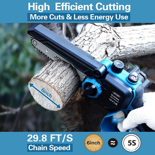 electric chainsaw can be used to tree thick branches and cutting wood