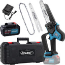Jovant 2-in-1 Cordless Chainsaw, 20V 8-Inch Mini Chainsaw Cordless with An 8-Inch Guide Plus Chain