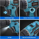 Cordless Telescoping Cleaning Tools&Power Drill's function description
