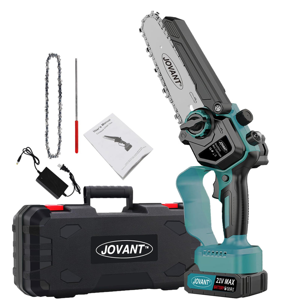 JOVANT Cordless Chainsaw Kit with 1pcs 2A Battery