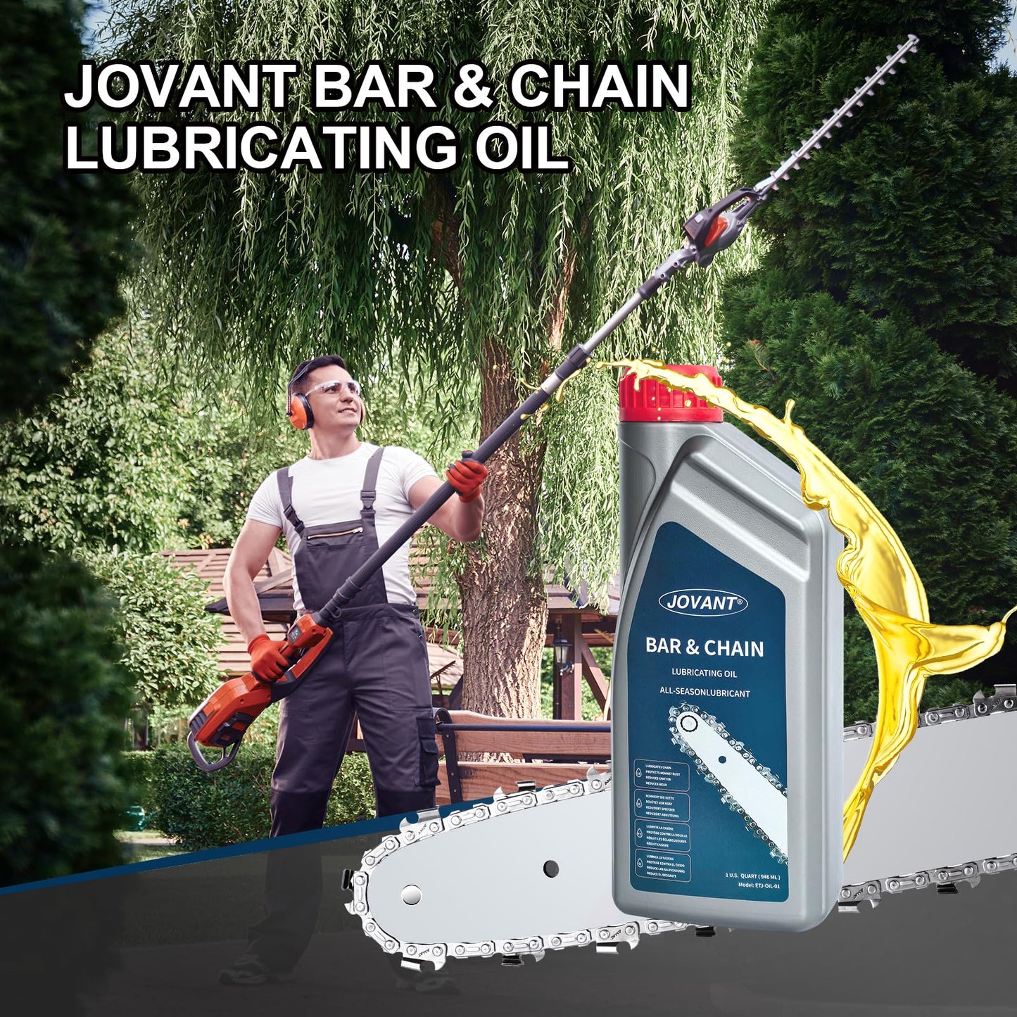 Aceite JOVANT para barras y cadenas para lubricación de motosierras