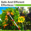 Extendable Pole Saw and Fruit Picker Tool by JOVANT